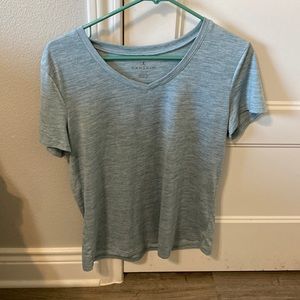Grey/Blue Danskin breathable workout shirt